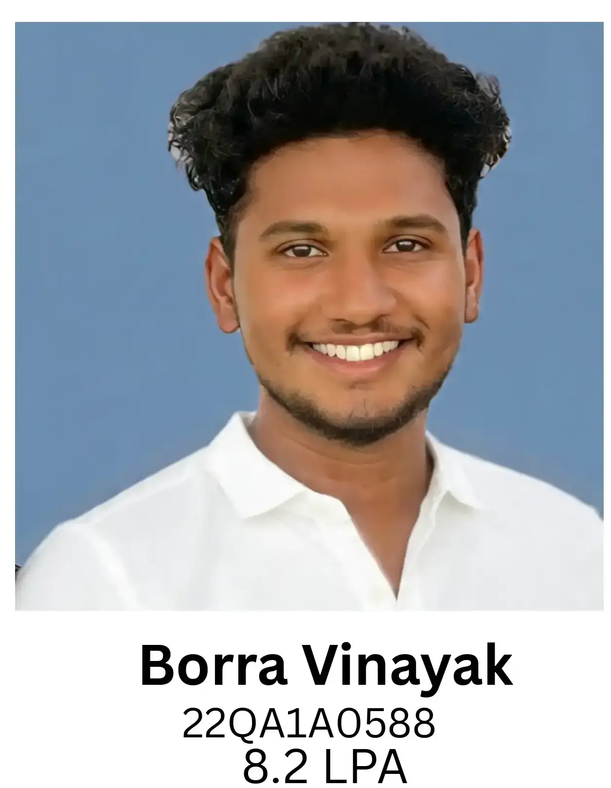 Borra Vinayak placed at IT NOVA | BGTI