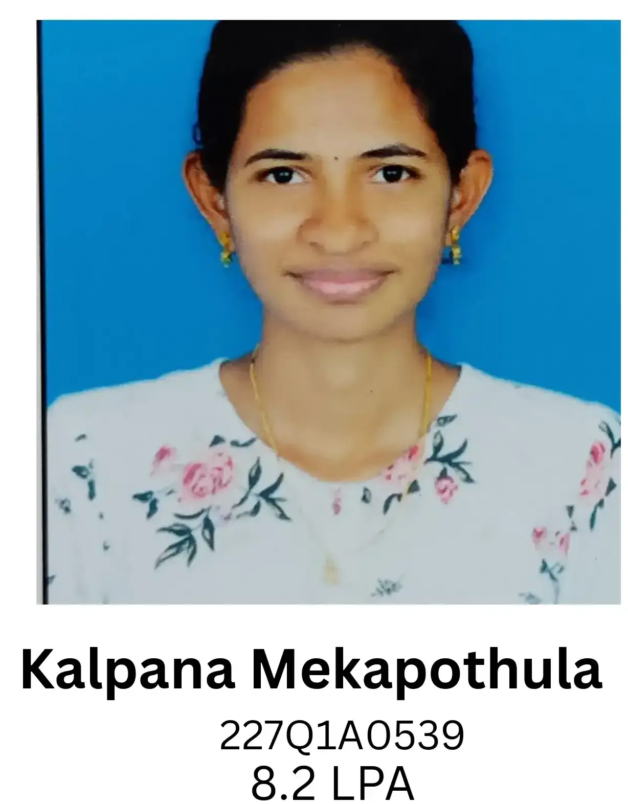 Kalpana Mekapothula placed at IT NOVA | BGTI