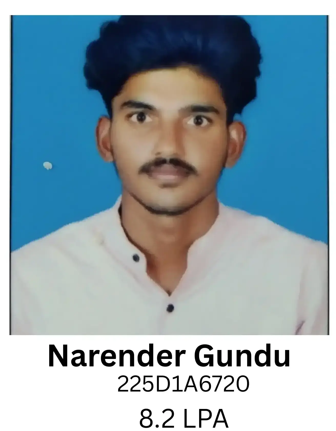 Narender Gundu placed at IT NOVA | BGTI