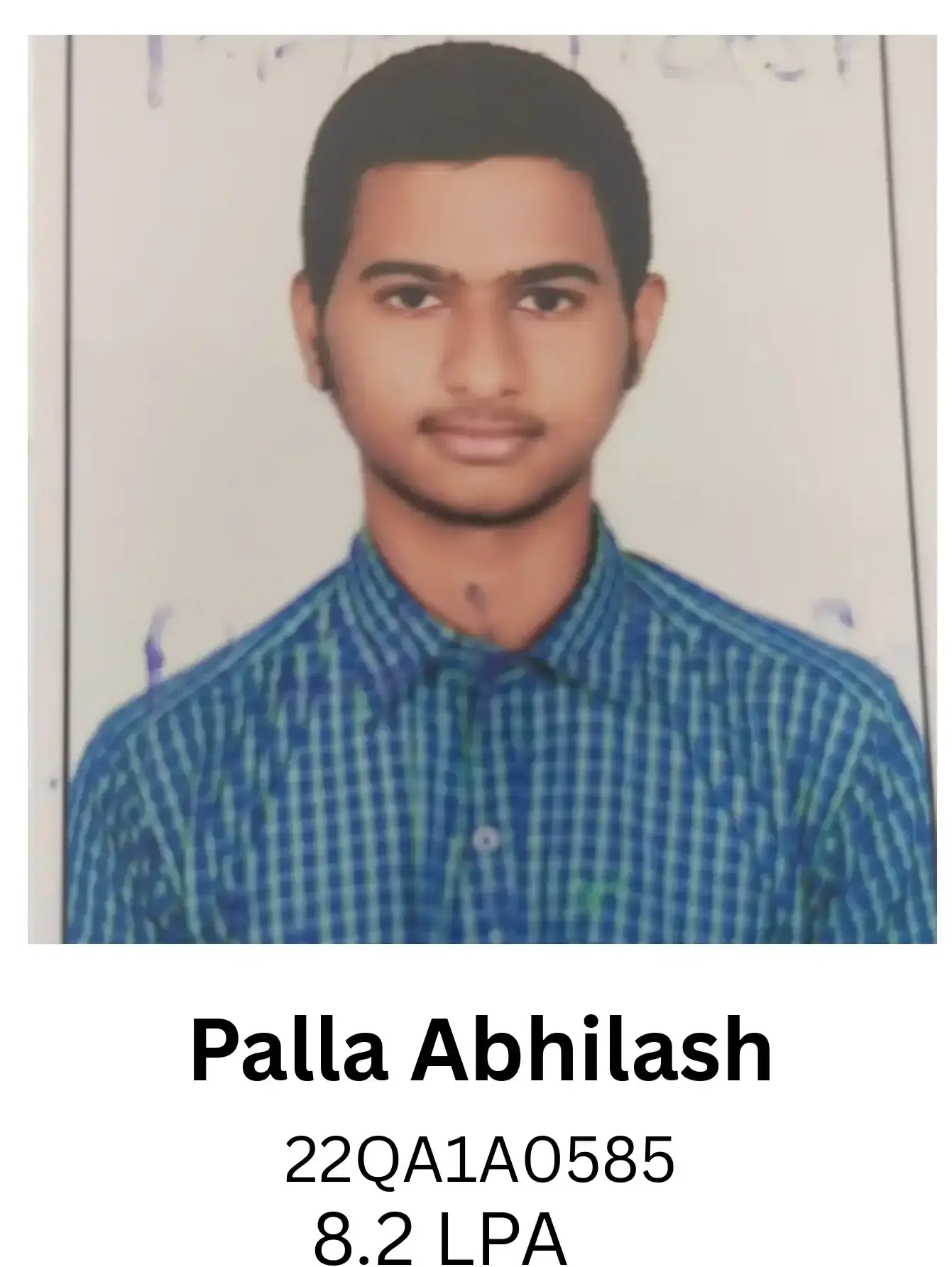 Palla Abhilash placed at IT NOVA | BGTI