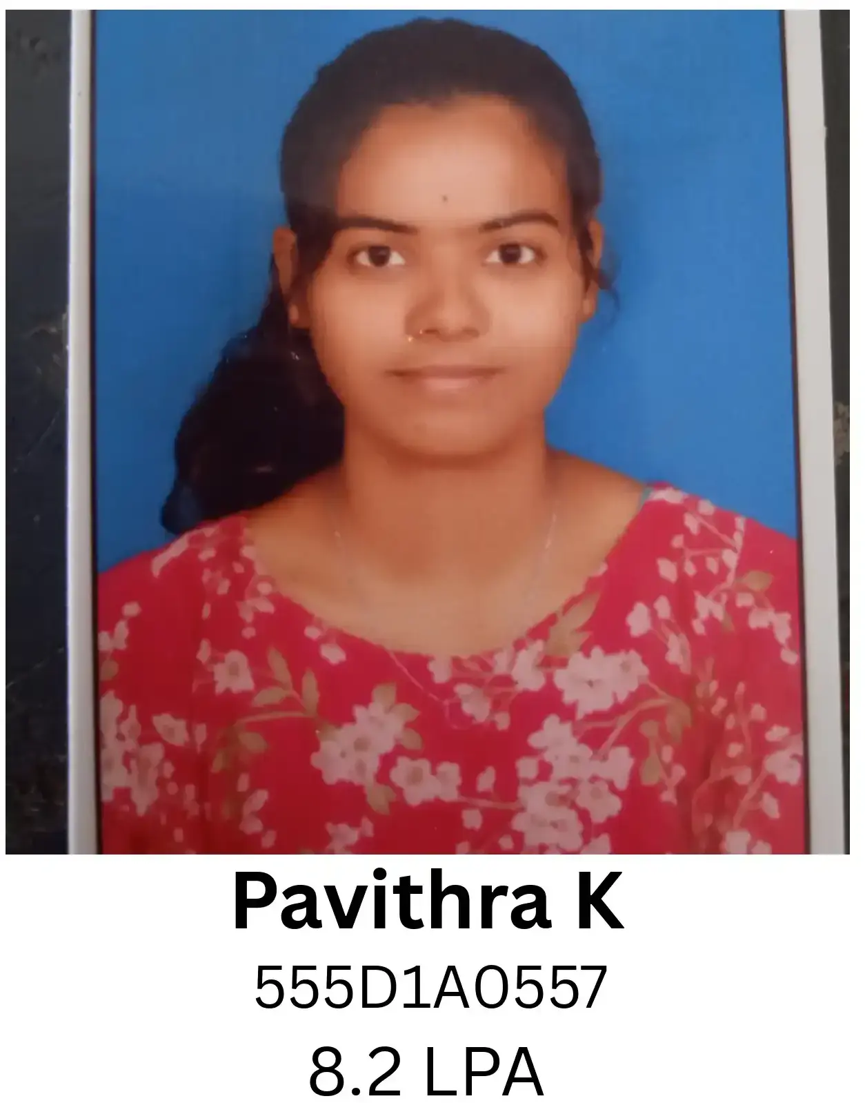Pavithra K placed at IT NOVA | BGTI
