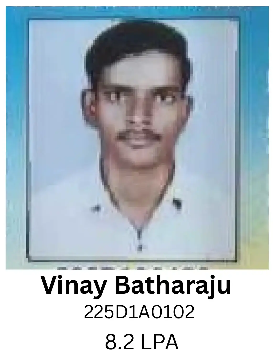 Vinay Batharaju placed at IT NOVA | BGTI