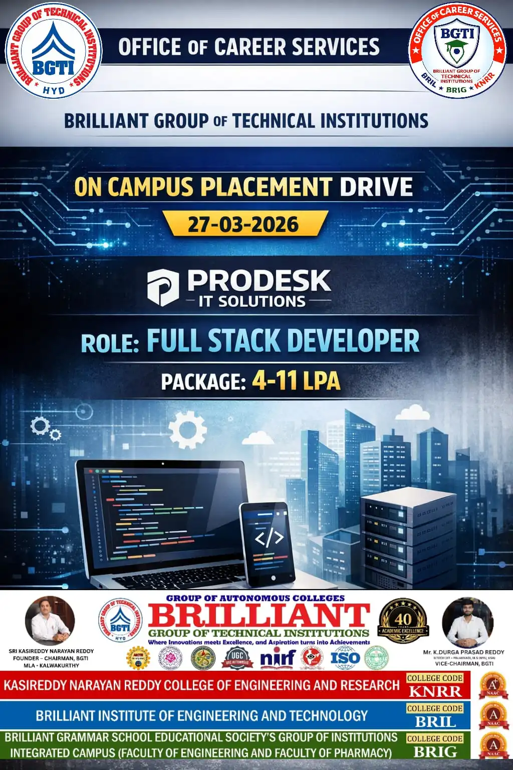 Prodesk Campus Drive | BGTI