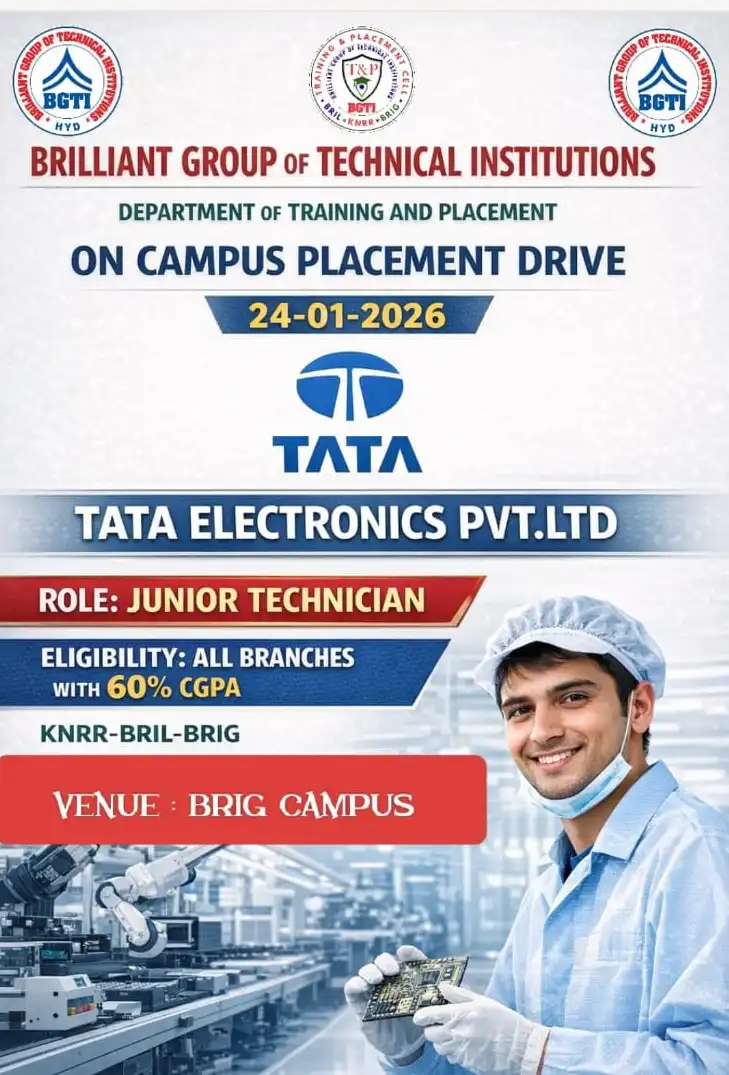 TATA ELECTRONICS PVT LTD - | BGTI