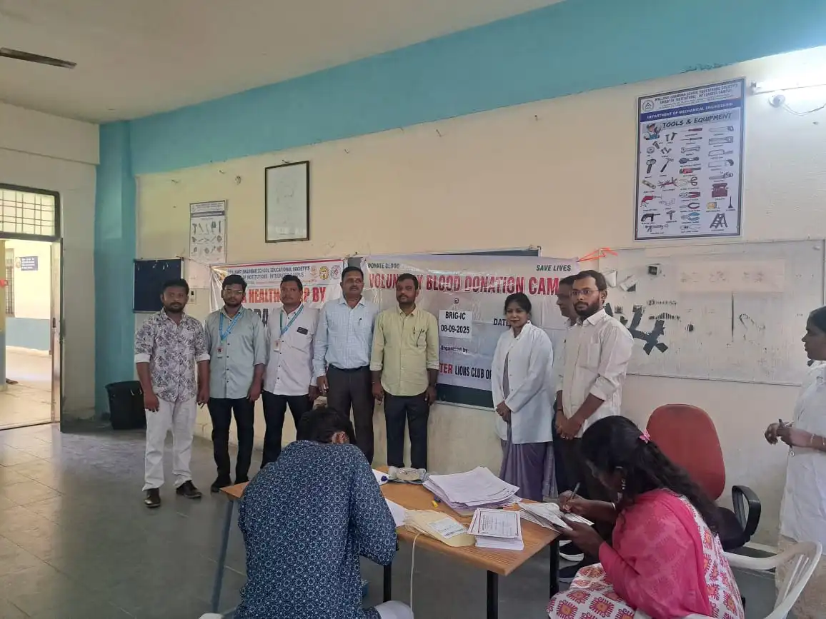 MEGA HEALTH CAMP - YASHODA HOSPITAL - BRIG NSS UNIT - 4